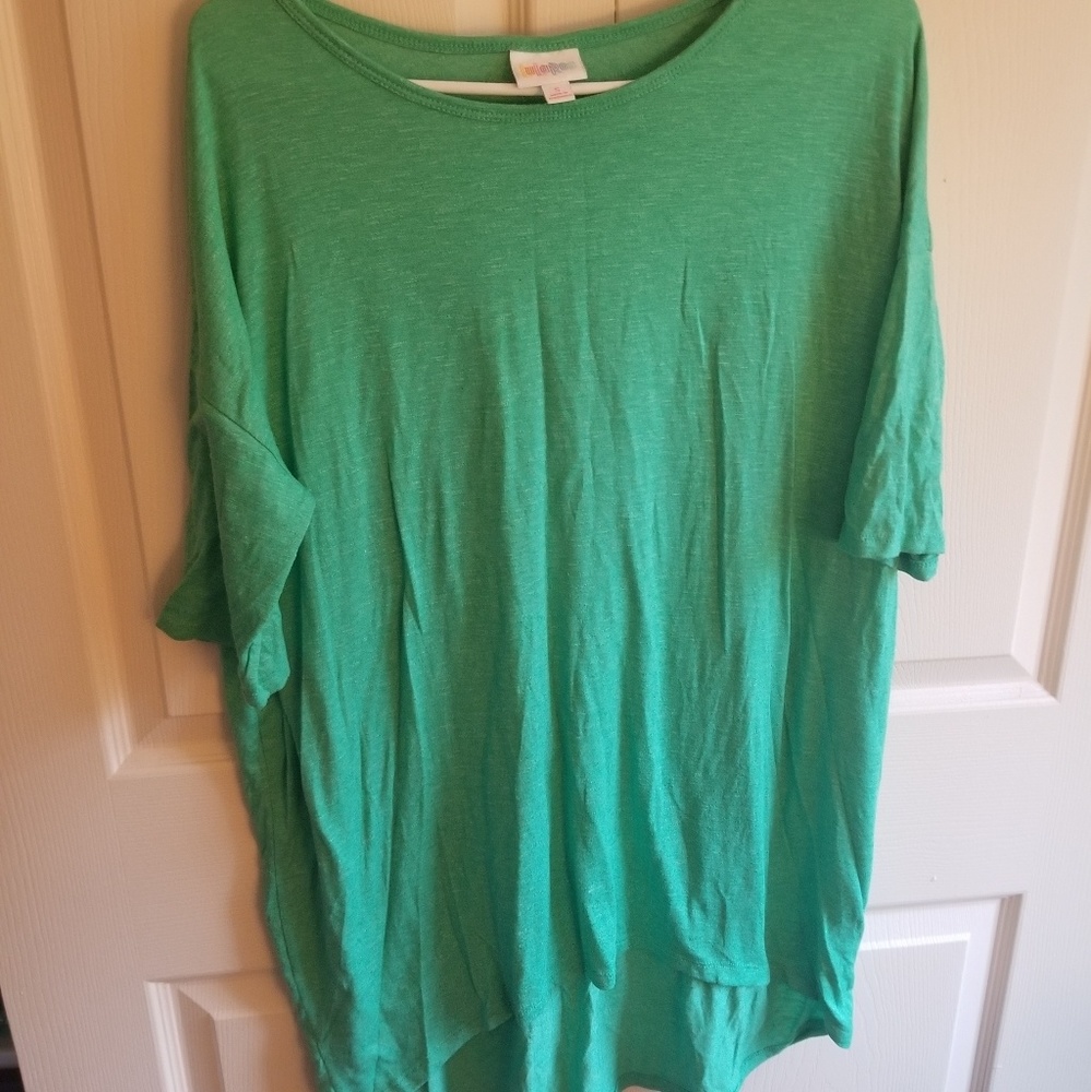 Small LulaRoe Green Shirt